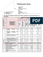 PLANIFICACION ANUAL SECUNDARIA-Tercero - 2019