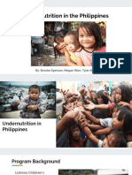 Malnutrition Case Study Phillippines