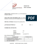 Ley General Del Sistema Nacional de Contabilidad Ley #28708