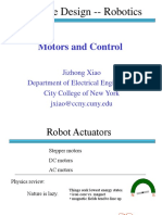 Capstone Design - Robotics: Motors and Control