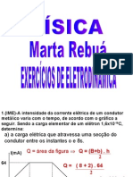 Física PPT - Eletrodinâmica Exercícios