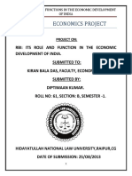 1st Sem Economics Project