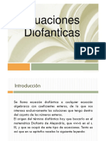 Ecuaciones Diofanticas