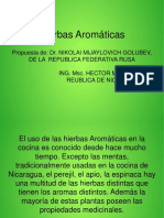 Hierbas Aromaticas