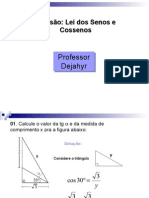 Matemática PPT - Lei Dos Senos e Cosenos