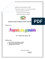 Exposée Propreté Des Granulats D