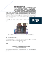 Modelación Hidraulica de Transientes Hidráulicos Ita