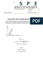 Corrección de La Prueba de Física