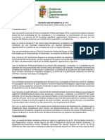 Decreto Departamental N°273