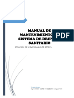 Manual de Mantenimiento de Drenajes