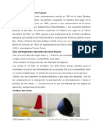 Documento Escrito Anish Kapoor PDF