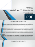 Norma Invias 2007 Vs 2013