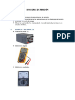 Informe Previo 5 - Divisor de Tensión