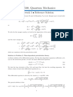 Solved Problems in Quantum Mechanics