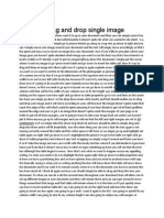 WORD - Drag and Drop Single Image