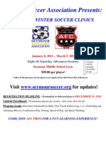 2011 AFC Winter Soccer Clinics