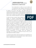 Contaminacion Ambiental en La Ciudad de Cusco