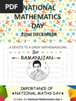 National Mathematics DAY: 22Nd December