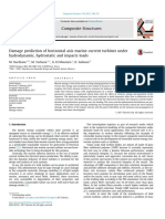 Damage Prediction of Horizontal Axis Marine Current Turbines Under Hydrodynamic, Hydrostatic and Impacts Loads PDF