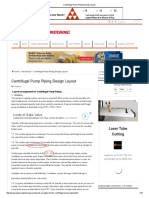 Centrifugal Pump Piping Design Layout