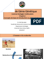 Chapitre 1 G Nie G N Tique Introduction 2 PDF