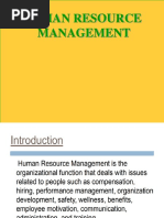 Human Resource Management