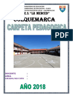 Carpeta Pedagogica 2018