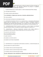 Lista de Exercicios de Administracao Publica