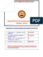 Admission Brochure 2019 20 PDF