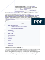 ASME Codes and Standards