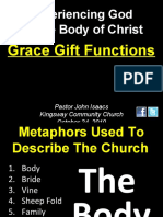 Xperiencing God in The Body of Christ: Grace Gift Functions