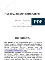 One Health and Food Safety Addis