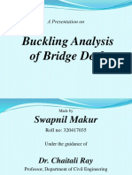 Buckling Analysis of Bridge Deck