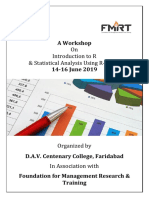 Brochure - Workshop On R