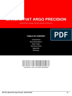 Manual Fiat Argo Precision