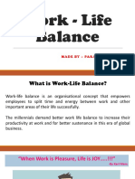 Work - Life Balance