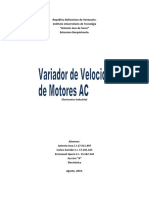 Variador de Velocidad