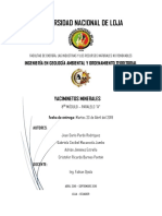 Texturas Yacimientos Minerales Grupal 1