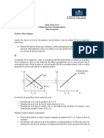 Pauta Tarea Nro.9 Macroeconomia Advance Ing. en Administracion UNAB 2011