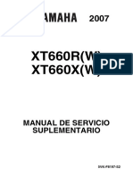 Monocilindrico Manual de Servicio yamahaXT660 PDF