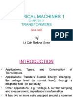 Electrical Machines 1: Transformers