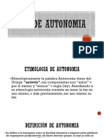 Presenta-Tipo de Autonomia