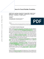 Tensor2Tensor For Neural Machine Translation