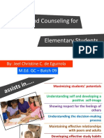 Guidance and Counseling