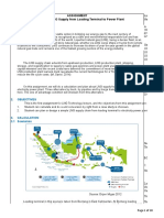 Assignment Calculation of LNG Supply From Loading Terminal To Power Plant