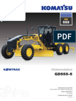 Ficha Tecnica - Komatsu GD555-5 PDF