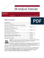 WRB Analysis Tutorials 011914 v2.5