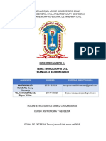 Triangulo Astronomico