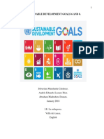 Sustainable Development Goals 6 and 8