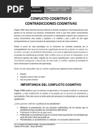 Conflicto Cognitivo